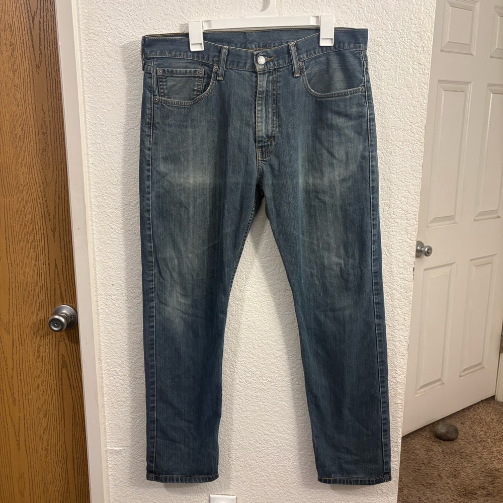Levi's 501 Men's Straight Leg Jeans Blue Denim W36 L32